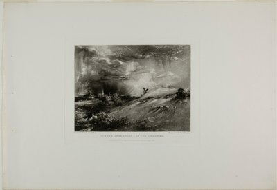 Sommernachmittag - Nach einem Regenschauer von David Lucas