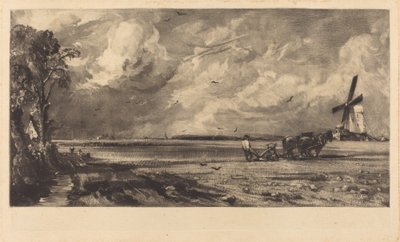 Frühling von David Lucas after John Constable