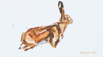 Hase, 2022 von David Mayer