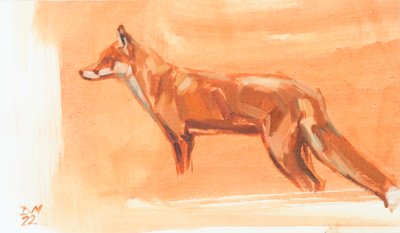Roter Fuchs, 2022 von David Mayer