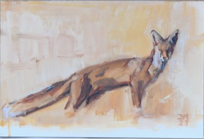 Roter Fuchs, 2022 von David Mayer