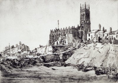 York Road, Leeds (Radierung) von David Muirhead Bone