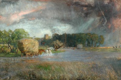 Heuernte in Hampshire von David Murray