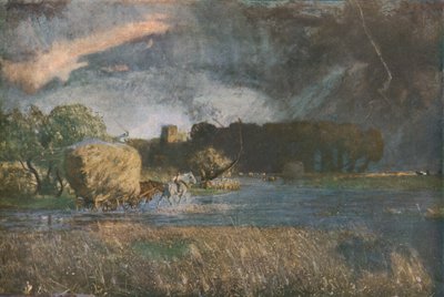 Heuernte in Hampshire, ca. 1891, ca. 1930 von David Murray