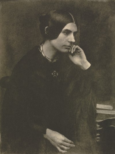 Dame in Schwarz von David Octavius Hill