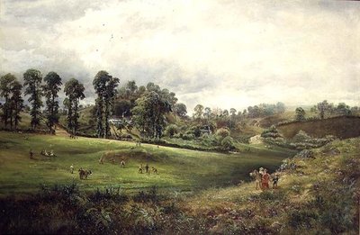 Ein Dorfs Cricketspiel von David Payne