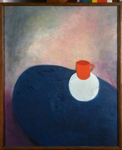 Eine rote Tasse von David Petrovich Sterenberg