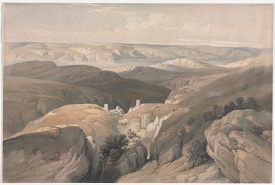 Kloster St. Saba von David Roberts