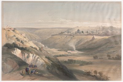 Jerusalem vom Ölberg von David Roberts