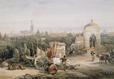 Sevilla von der Cruz del Campo von David Roberts