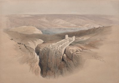 Das Tote Meer in Richtung Moab von David Roberts