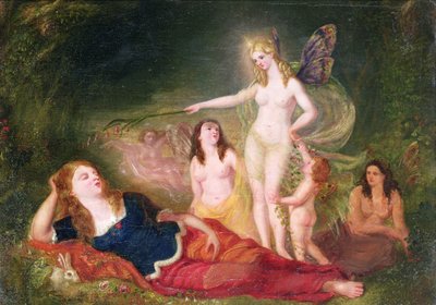 Ein Sommernachtstraum, 1840 von David Scott
