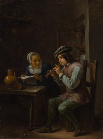 Der Flageolettspieler von David Teniers II