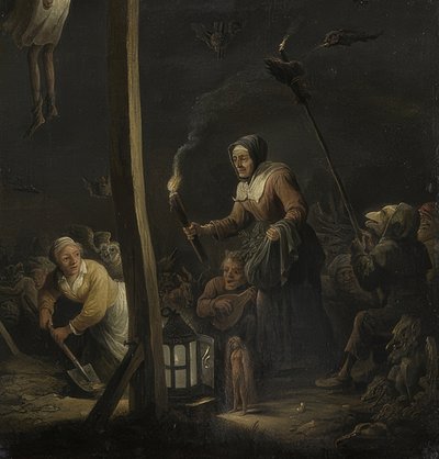 Hexenszene von David Teniers the Elder