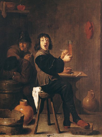 Der glückliche Soldat von David Teniers the Younger