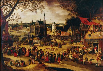 Kermis, um 1600-1605 von David Vinckboons