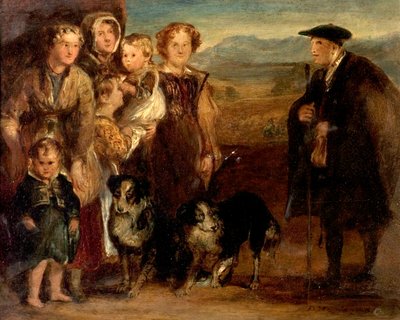Eine Hochlandfamilie von David Wilkie
