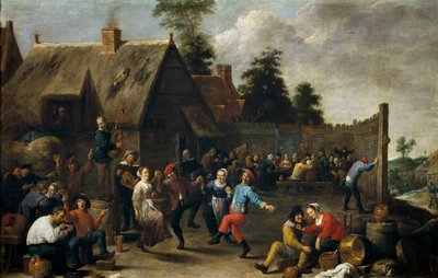 Dorffest und Festmahl von David the Younger Teniers