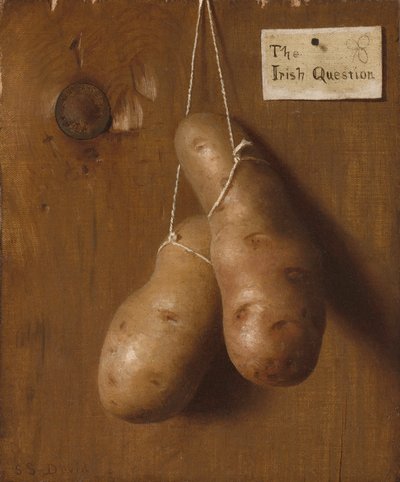 Die irische Frage, 1880er Jahre von De Scott Evans