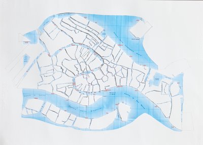 Venedig Flüssige Straßen, 2008 von Deirdre Kelly