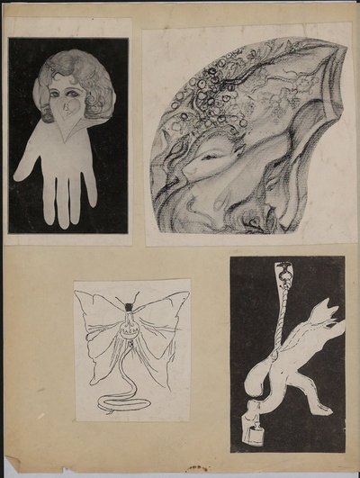 Drucke von Nadjas Léona Delcourt Zeichnungen von Delcourt