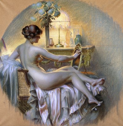 Die Toilette von Delphin Enjolras