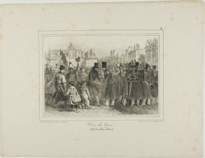 Langes Leben den Truppen! von Denis Auguste Marie Raffet