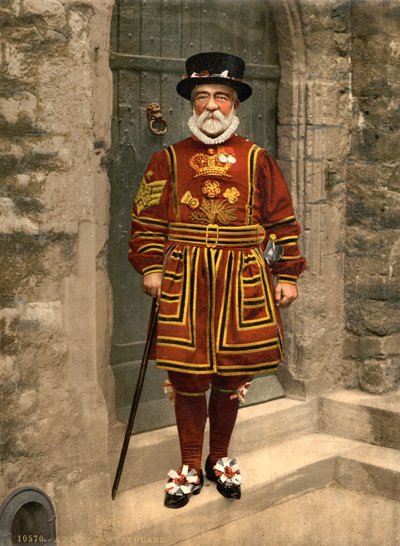 Ein Yeoman der Garde, ca. 1890-1900 von Detroit Publishing Co.