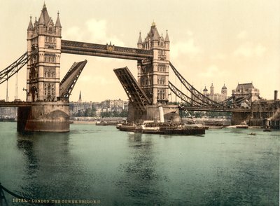 Tower Bridge, London von Detroit Publishing Co.