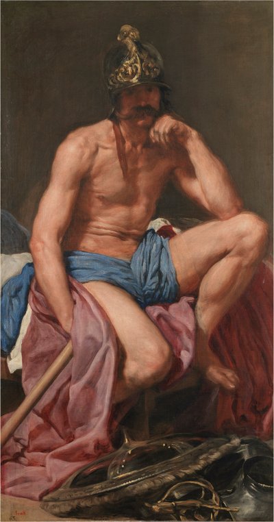 Mars, ca. 1638 von Diego Velázquez