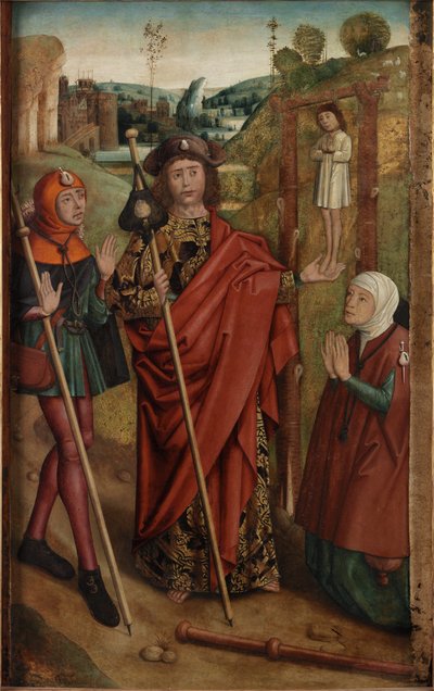Das Wunder des Galgens von Dieric the Elder Bouts
