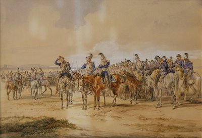Nach den Manövern, in der Nähe von München von Dietrich Monten