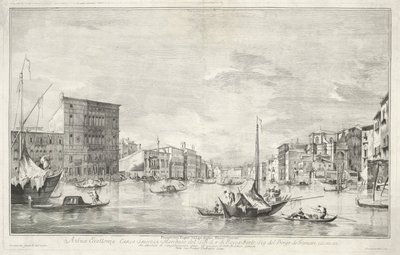 Der Canal Grande in Venedig von Dionigi Valesio