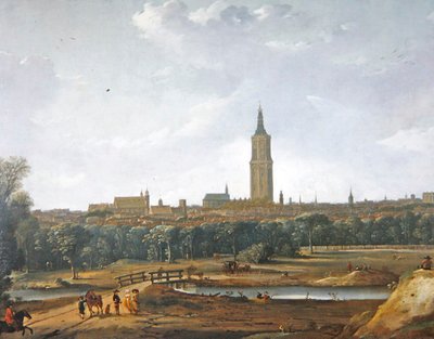 Ansicht von Den Haag von Dirck Verhaert