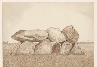 Hünengrab bei Tynaarlo von Dirk Arnoldus Tavenraat