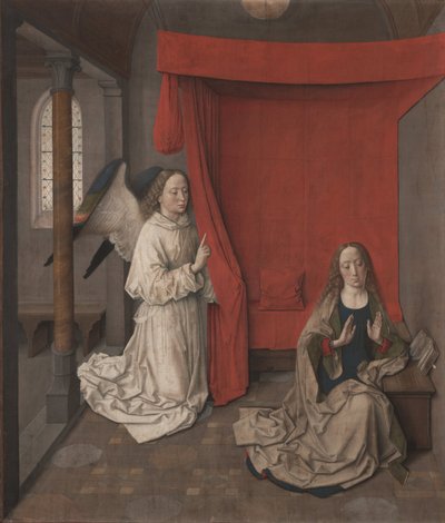 Die Verkündigung, ca. 1455 von Dirk Bouts