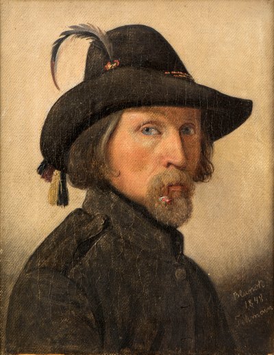 Selbstporträt als Legionär, 1848 von Ditlev Blunck