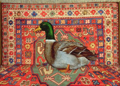 Rouen-Teppich-Drake von Ditz