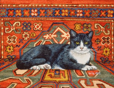 Zweiter Teppich-Katzen-Fleck, 1992 von Ditz