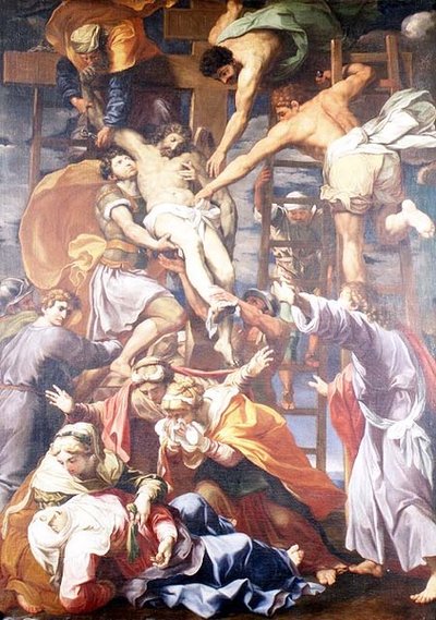 Kreuzabnahme von Domenichino