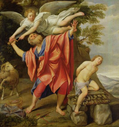 Das Opfer Isaaks von Domenichino