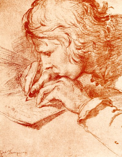 Der Schriftsteller von Domenichino