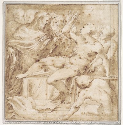 Martyrium des Heiligen Laurentius von Domenico Beccafumi