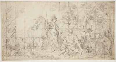Erminia und die Hirten von Domenico Corvi