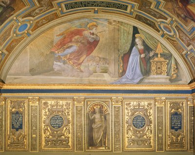 Die Verkündigung von Domenico Ghirlandaio