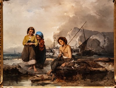 Junge Fischer von Domenico Induno