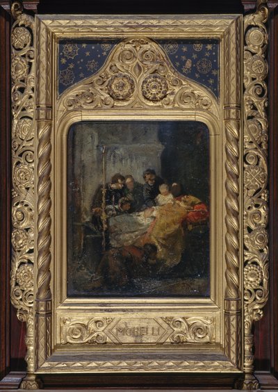 Tod eines Bischofs von Domenico Morelli