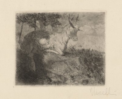 Das kleine Zicklein (La capretta) von Domenico Morelli