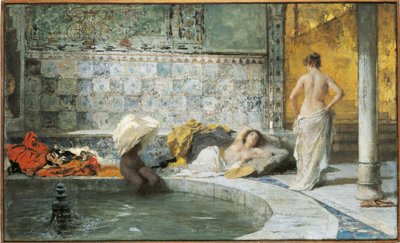 Türkisches Bad von Domenico Morelli