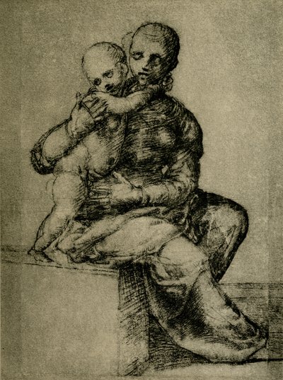 Madonna mit Kind von Domenico Puligo